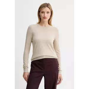 BOSS pulover de lână culoarea bej, light, 50544987 imagine