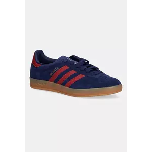 adidas Originals sneakers de piele întoarsă pentru copii GAZELLE INDOOR culoarea bleumarin, JP8765 imagine