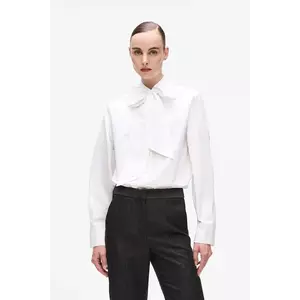 Karl Lagerfeld cămașă din bumbac culoarea alb, regular, A4W11009 imagine