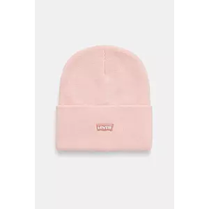 Levi's căciulă copii LAN TONAL EMBROIDERED BEANIE culoarea roz, 9A8707 imagine