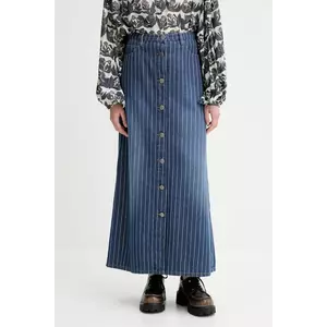 MUNTHE fustă din bumbac denim LIVONO maxi, drept, 253123825316 imagine