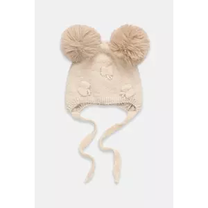 Jamiks căciulă de lână pentru copii MERIDA IIA culoarea bej, JZI014 imagine