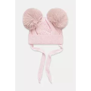 Jamiks căciulă de lână pentru copii MISURI IIA culoarea roz, JZI086 imagine