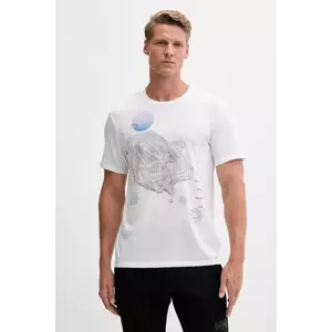 Peak Performance tricou culoarea verde, cu imprimeu imagine