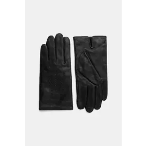 BOSS manusi de piele barbati, culoarea negru, 50526681 imagine