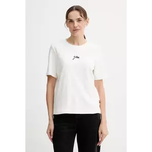 G-Star tricou din bumbac culoarea bej, D26907.D976 imagine