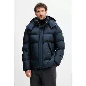 BOSS geacă culoarea bleumarin, de iarnă, oversize, 50551599 imagine