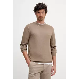 BOSS Orange pulover de lână culoarea bej, light, 50550534 imagine