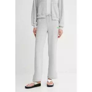 American Vintage pantaloni de trening culoarea gri, melanj, EVO05B imagine