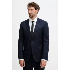 BOSS geacă de lână culoarea bleumarin, 50553008 imagine