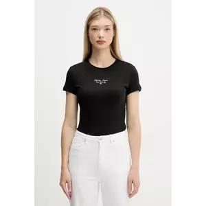 Tommy Jeans tricou culoarea negru, DW0DW21542 imagine