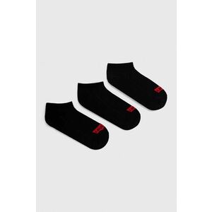 Levi's sosete 3-pack culoarea negru imagine
