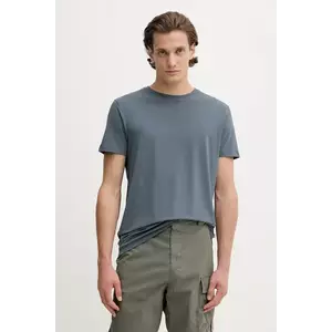 Resteröds tricou barbati, culoarea gri, neted imagine