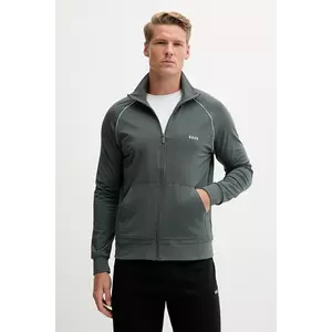 BOSS bluză lounge culoarea gri, uni, 50515307 imagine