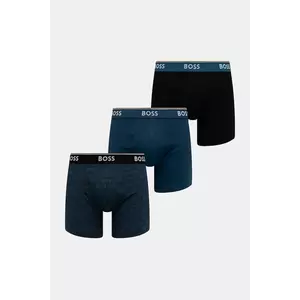 BOSS boxeri 3-pack culoarea negru, 50531685 imagine