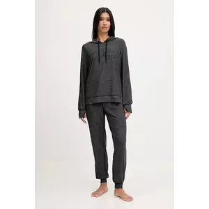 Dkny pijama culoarea gri, YI80065 imagine