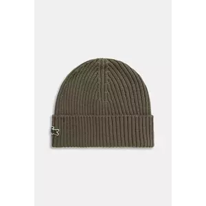 Lacoste căciulă de lână culoarea negru, de lână, din țesătură unia, RB0001 imagine