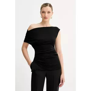 BOSS bluza femei, culoarea negru, neted, 50540862 imagine