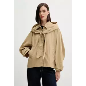 Hoss Intropia geacă culoarea verde, de tranziție, oversize, 5452469 imagine