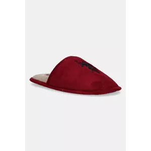 U.S. Polo Assn. papuci de casă MATTE001B culoarea bordo, MATTE001M/ET1 imagine