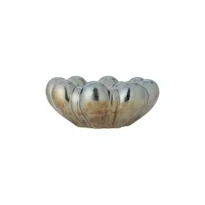 Bloomingville bol decorativ Sheeran 31, 5 x 14 cm culoarea gri imagine