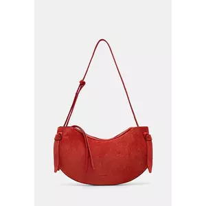 Yuzefi geantă de mână din piele întoarsă FORTUNE COOKIE culoarea roșu, YUZPF25-HB-FC-S022 imagine