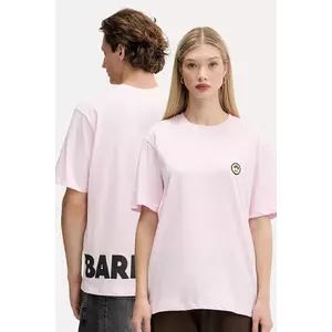 Barrow tricou din bumbac culoarea roz, cu imprimeu, F5BWUATH059 imagine