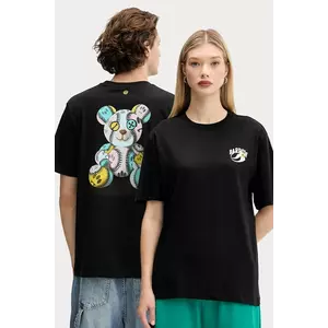 Barrow tricou din bumbac culoarea negru, cu imprimeu, F5BWUATH053 imagine