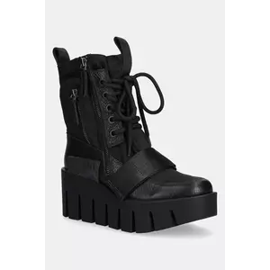 United Nude botine Grip Combat Lo culoarea negru, cu platformă, 1096101165 imagine