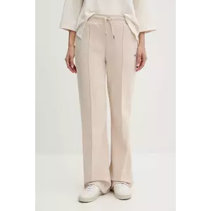 Joop! pantaloni de trening culoarea bej, cu imprimeu, 30048466 imagine