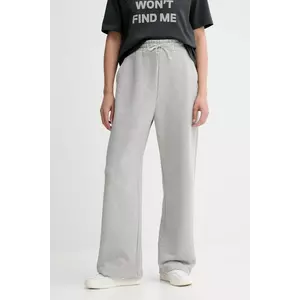 MAX&Co. pantaloni de trening din bumbac culoarea gri, uni, 2528786012200 imagine