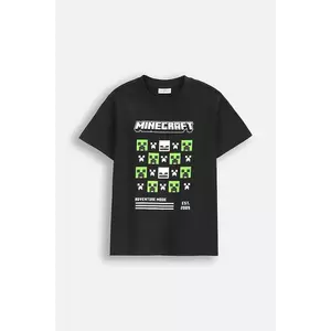 Coccodrillo tricou de bumbac pentru copii culoarea negru, cu imprimeu, LICENCE BOY imagine