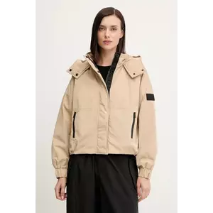 Dkny geacă culoarea bej, de tranzitie, DP5J9595 imagine