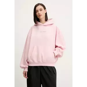 P.E Nation bluză culoarea roz, cu glugă, cu imprimeu, 253H096 imagine