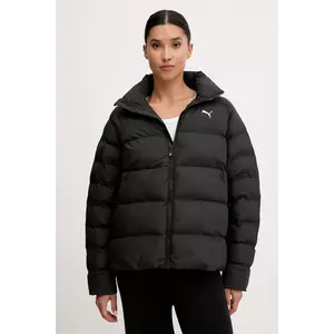 Puma geacă culoarea negru, de iarnă, 688387 imagine