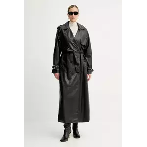 Fracomina palton culoarea negru, FR25WC7001P41101 imagine