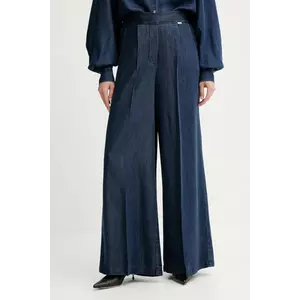 Fracomina pantaloni lat, high waist, FJ25WV3003W78301 imagine