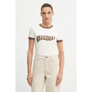 Miss Sixty tricou culoarea bej, 6S3SJ51500 imagine