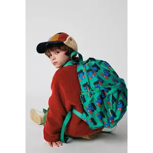 Bobo Choses ghiozdan copii Doggy Mate culoarea verde, mare, cu imprimeu, 225AI053 imagine