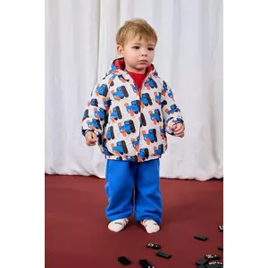 Bobo Choses geacă reversibilă pentru bebeluși Doggy Mate culoarea bej, 225AB104 imagine