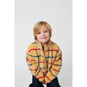 Bobo Choses geacă de bumbac pentru copii culoarea bej, 225AC120 imagine