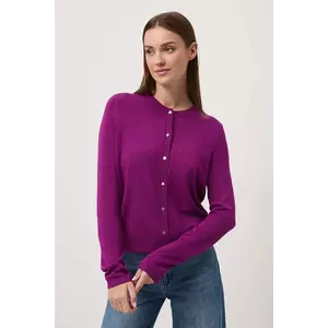 Medicine cardigan culoarea violet, light imagine