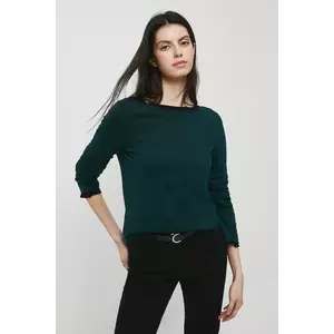 Medicine pulover culoarea verde imagine