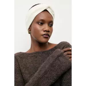 Answear.LAB bentita din lana culoarea bej imagine