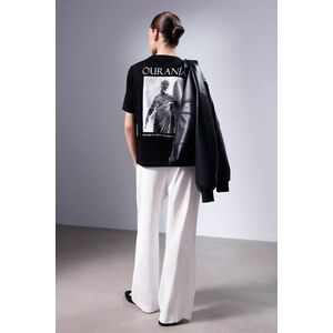 Medicine tricou din bumbac culoarea negru imagine