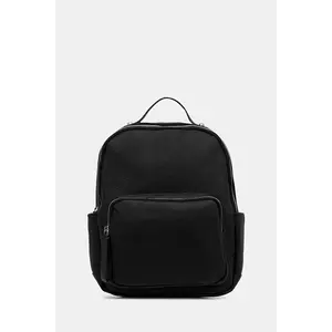 Answear.LAB ghiozdan de piele culoarea negru, mic, neted imagine