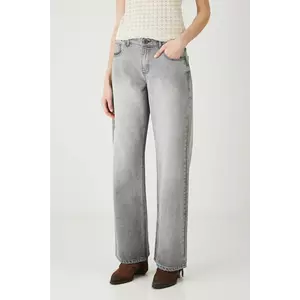 Medicine blugi din bumbac culoarea gri imagine