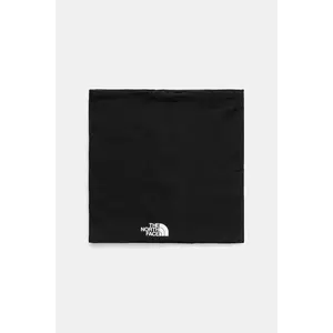 The North Face fular împletit culoarea negru, cu imprimeu, NF0A88JNJK31 imagine