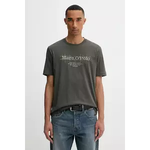 Marc O'Polo tricou din bumbac culoarea verde, cu imprimeu, 528230551196 imagine