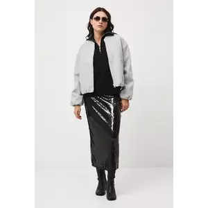 Medicine geaca bomber culoarea gri imagine